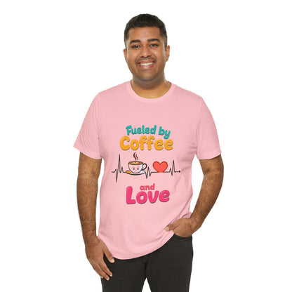 Coffee Lover T-Shirt | Funny Unisex Graphic Tee for Coffee Enthusiasts |  Lightweight fabric Tee