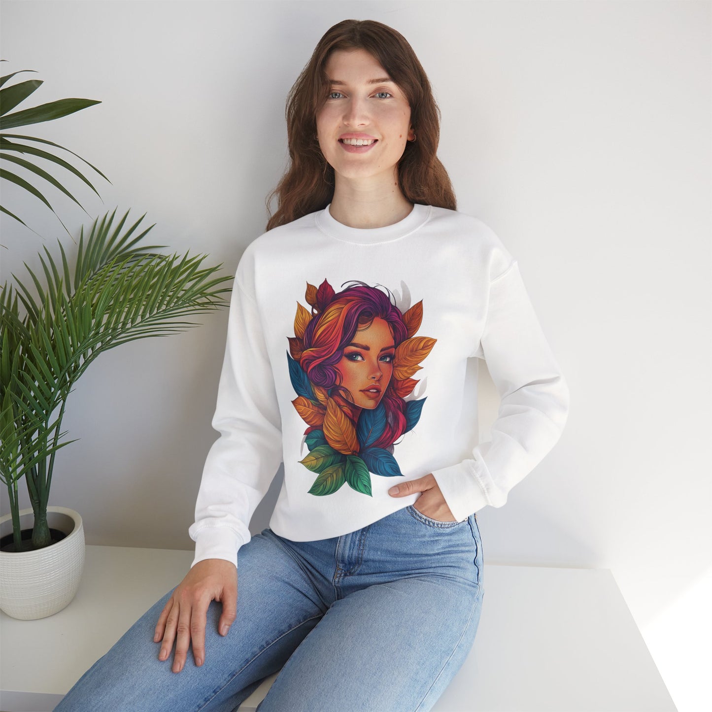 Fall Sweatshirt - Women's Fall Fashion - Seasonal Gift for Her
