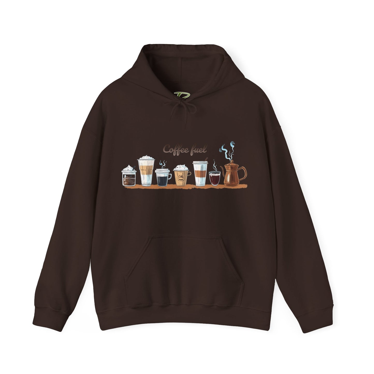 Coffee Hoodie - Unisex Coffee-Themed Hooded Sweatshirt - Cozy Sweatshirt for Coffee Lovers