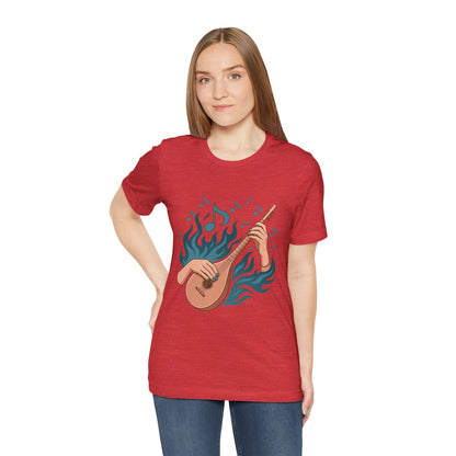 Women's Music Lover T-Shirt | Festival Outfit | Casual Wear Gift |  Lightweight fabric Tee