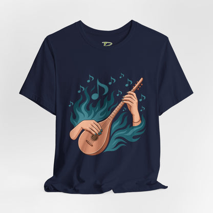 Women's Music Lover T-Shirt | Festival Outfit | Casual Wear Gift |  Lightweight fabric Tee