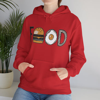 Foodie Hoodie - Casual Hooded Sweatshirt - Fun Gift for Chefs & Food Enthusiasts