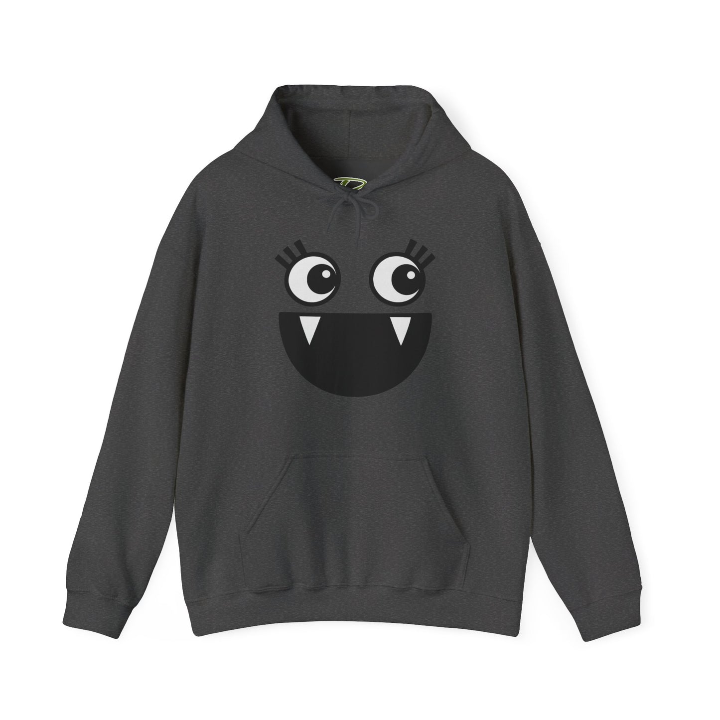 Cartoon Hoodie - Funny Monster Face Hoodie for Women