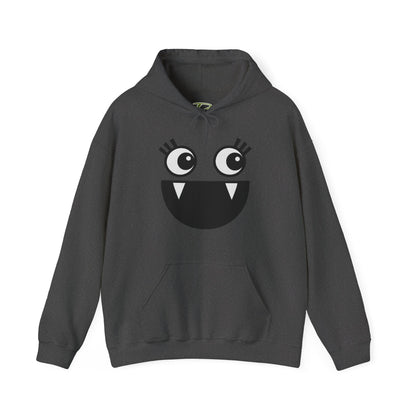 Cartoon Hoodie - Funny Monster Face Hoodie for Women