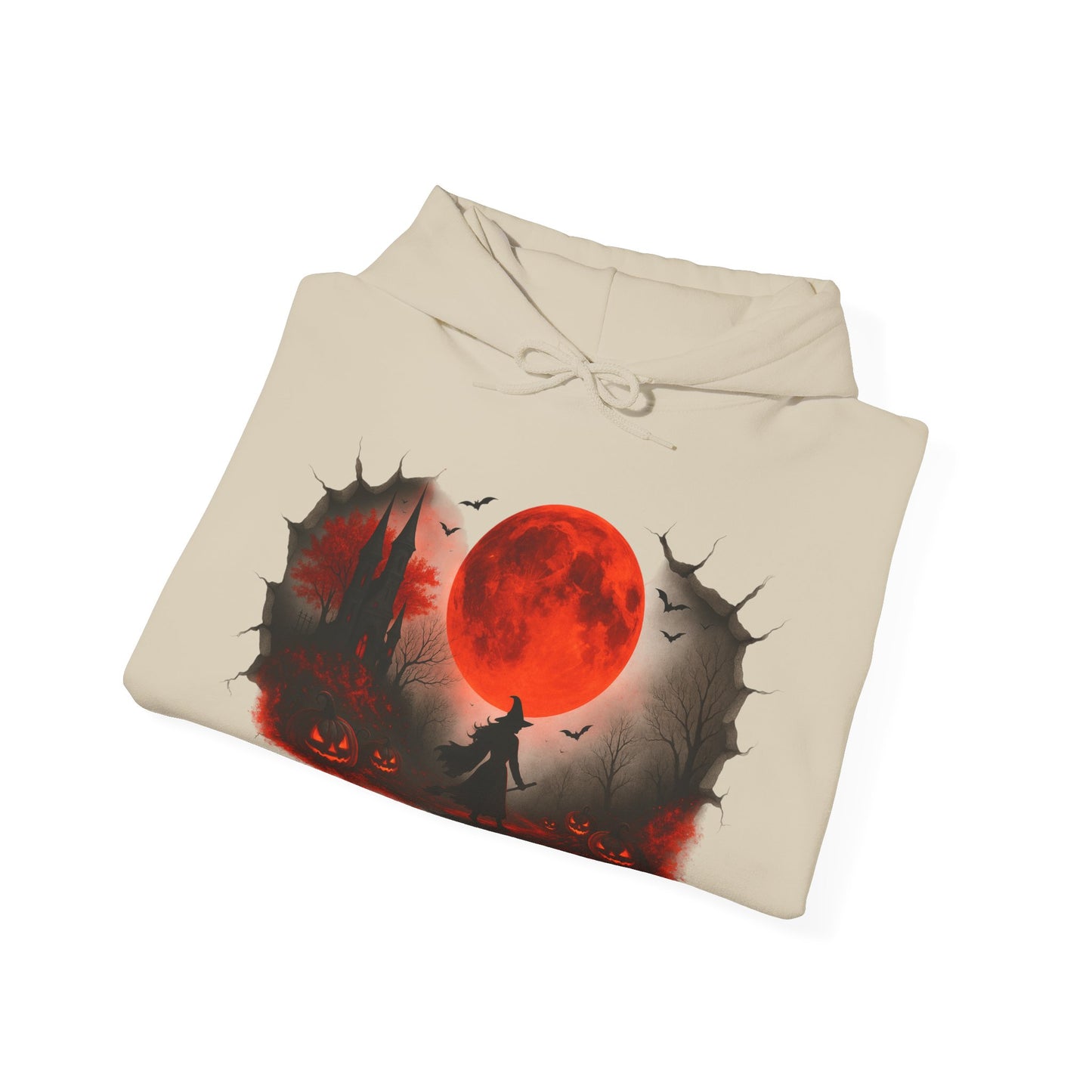 Halloween Hoodie - Cozy Fall Hooded Sweatshirt & Seasonal Gift - Halloween Witch Hoodie - Halloween Costume