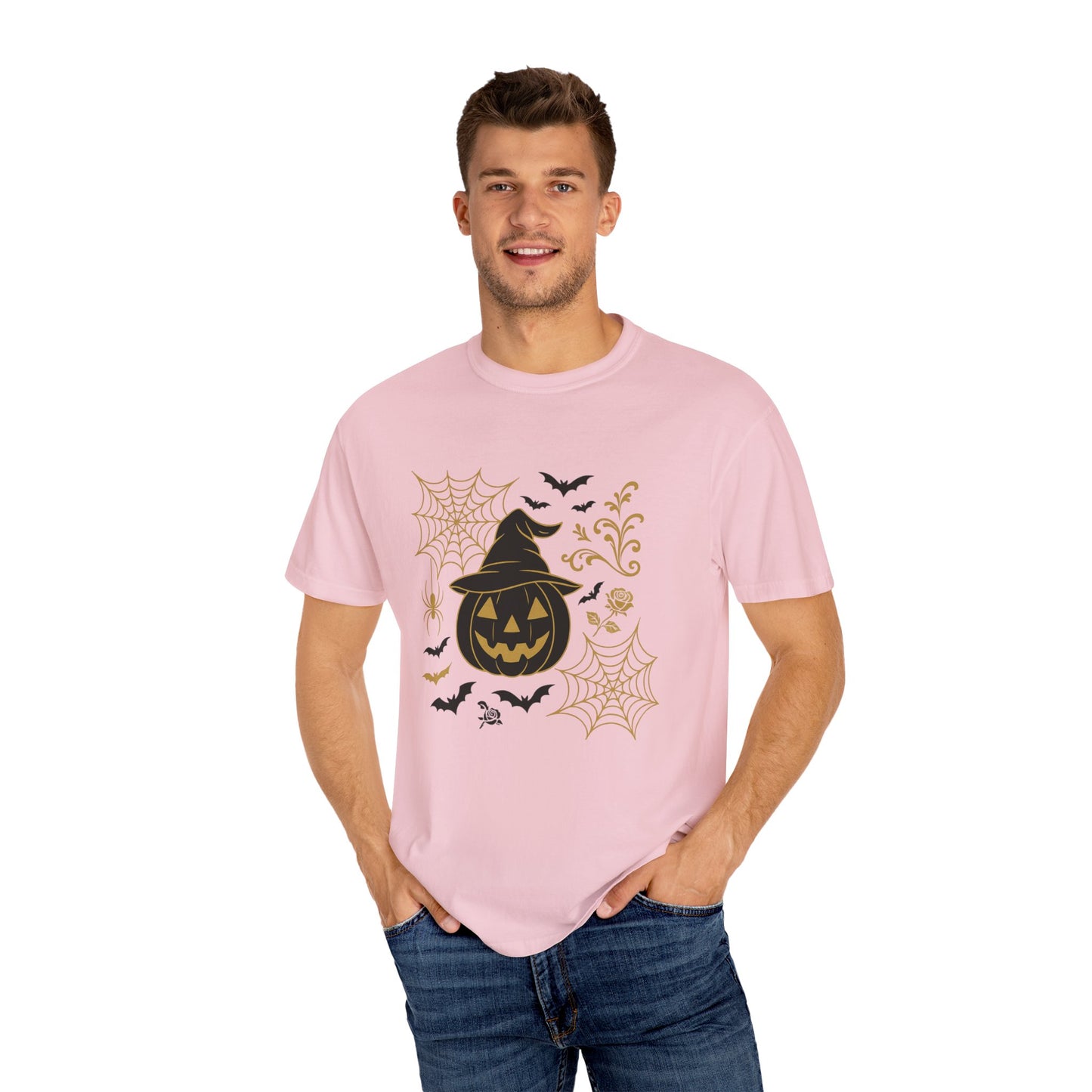 Halloween Pumpkin T-Shirt – Spooky Graphic Tee