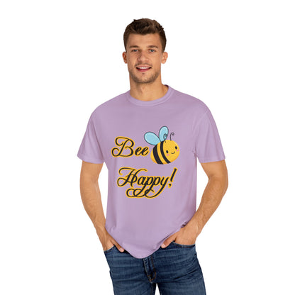 Bee Happy T-shirt | Cute Graphic Tee for Nature Lovers