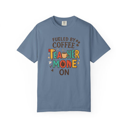 Teacher Coffee T-Shirt | Funny Unisex Teaching Tee | Unisex Back to School Tee