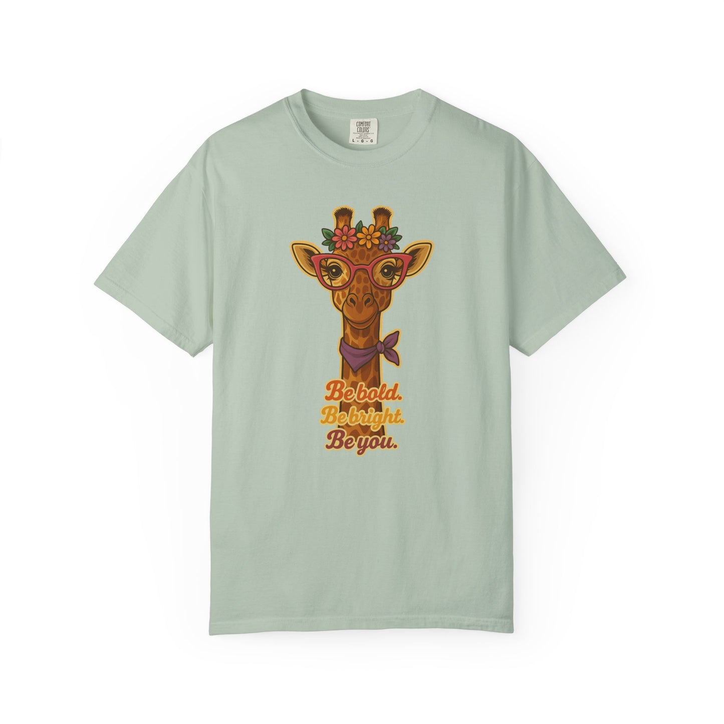Cute Giraffe T-shirt | Inspirational Women's Graphic Tee
