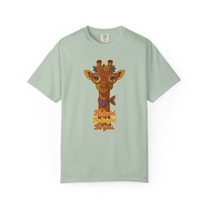 Cute Giraffe T-shirt | Inspirational Women's Graphic Tee