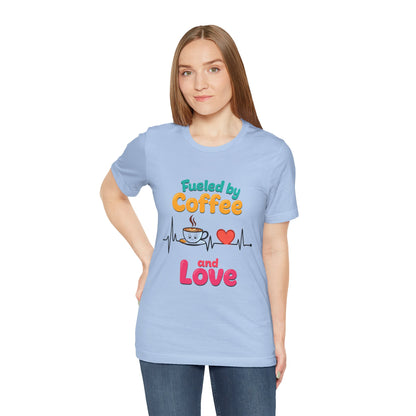 Coffee Lover T-Shirt | Funny Unisex Graphic Tee for Coffee Enthusiasts |  Lightweight fabric Tee