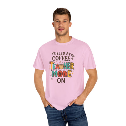 Teacher Coffee T-Shirt | Funny Unisex Teaching Tee | Unisex Back to School Tee