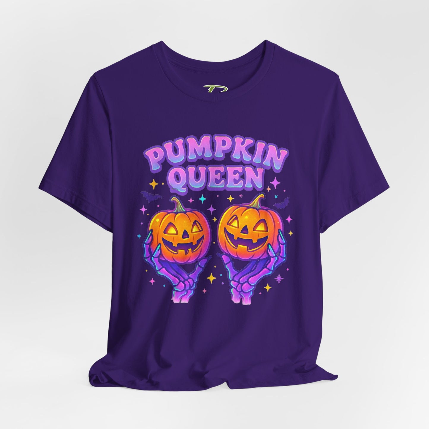 Pumpkin Queen Halloween T-Shirt - Lightweight fabric Tee - Cute Fall Graphic Tee - Spooky Season Outfit