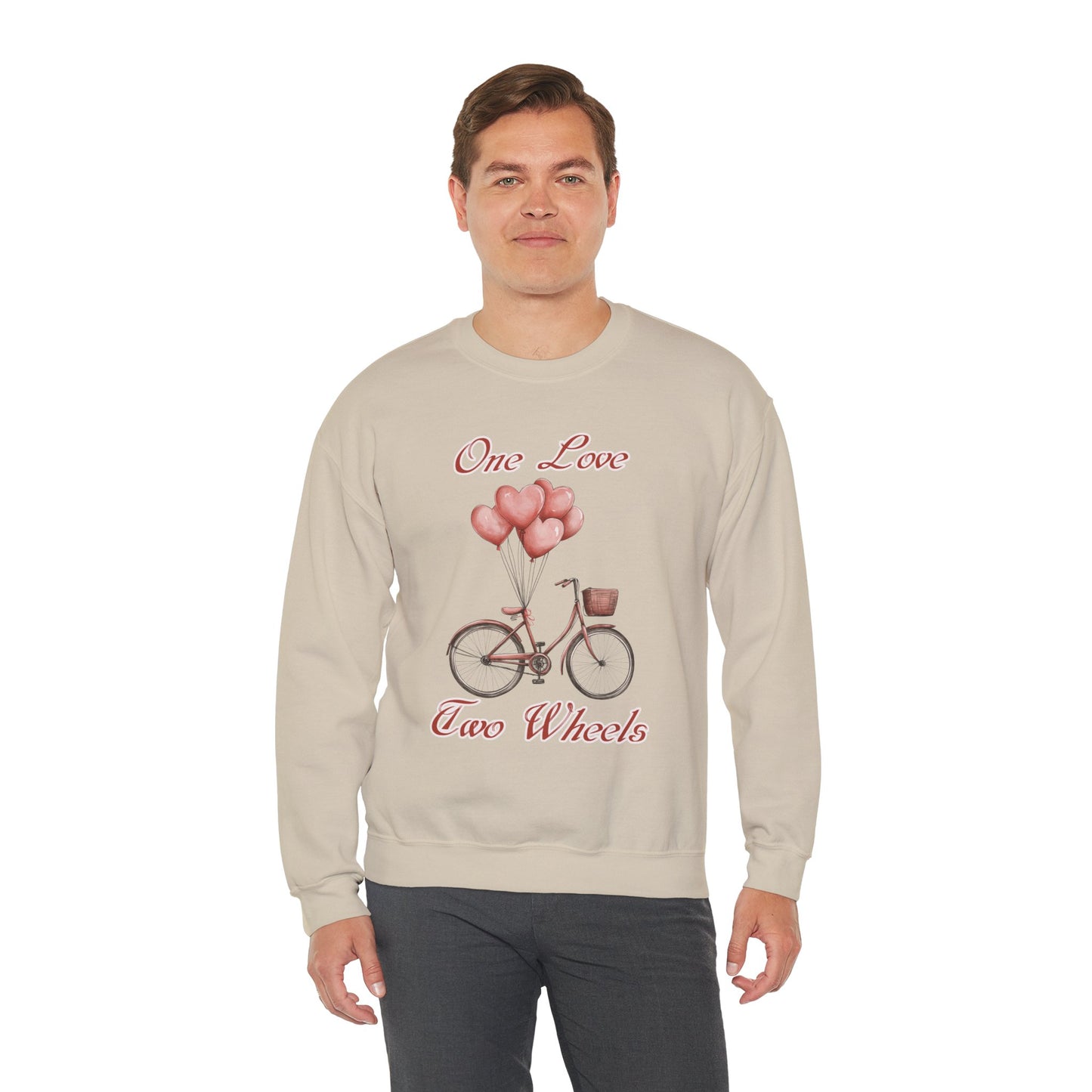 Bicycle Sweater - Cycling Sweatshirt - Valentine’s Day Gift - Anniversary Gift - Engagement Gift Idea