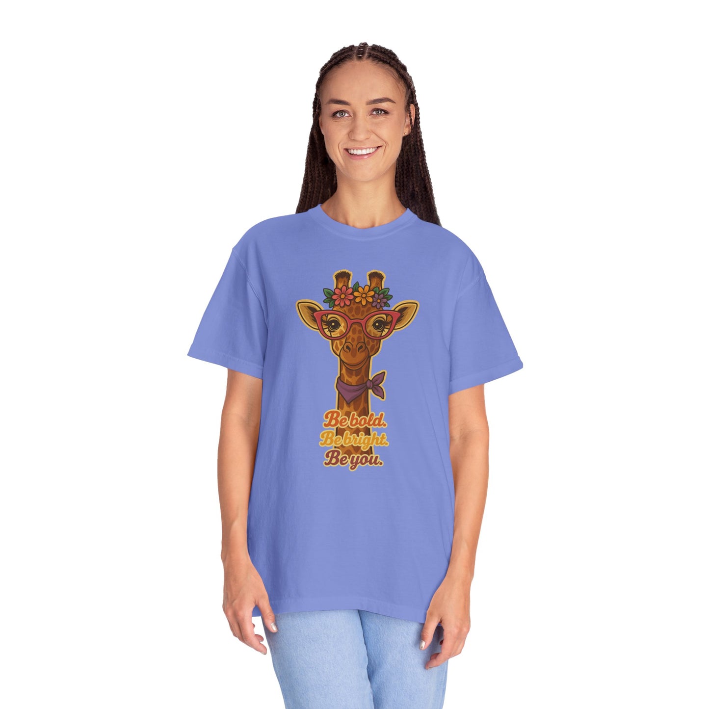 Cute Giraffe T-shirt | Inspirational Women's Graphic Tee