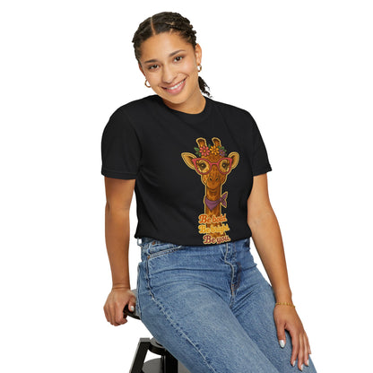 Cute Giraffe T-shirt | Inspirational Women's Graphic Tee