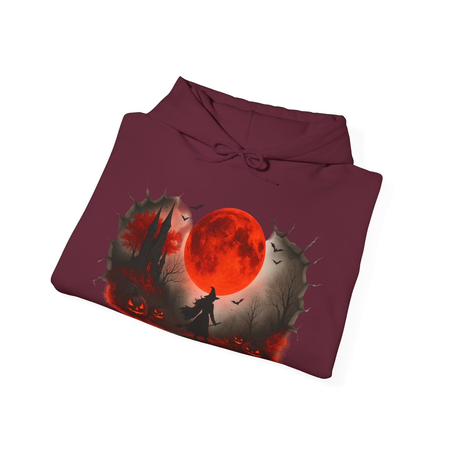 Halloween Hoodie - Cozy Fall Hooded Sweatshirt & Seasonal Gift - Halloween Witch Hoodie - Halloween Costume