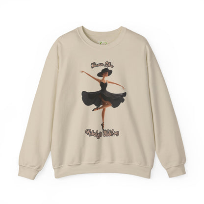 Ballerina Sweatshirt – Women’s Cozy Ballet Crewneck Sweatshirt - Ballerina Valentine Gift