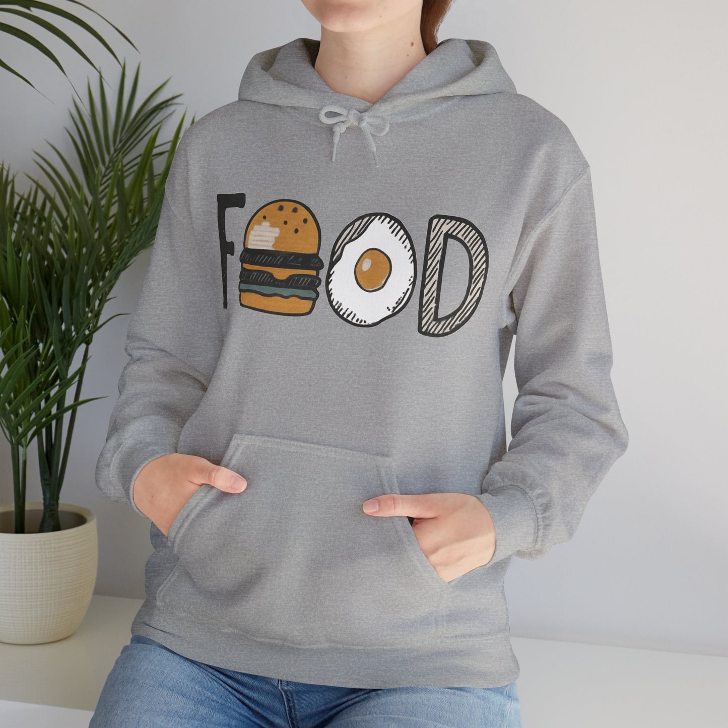 Foodie Hoodie - Casual Hooded Sweatshirt - Fun Gift for Chefs & Food Enthusiasts