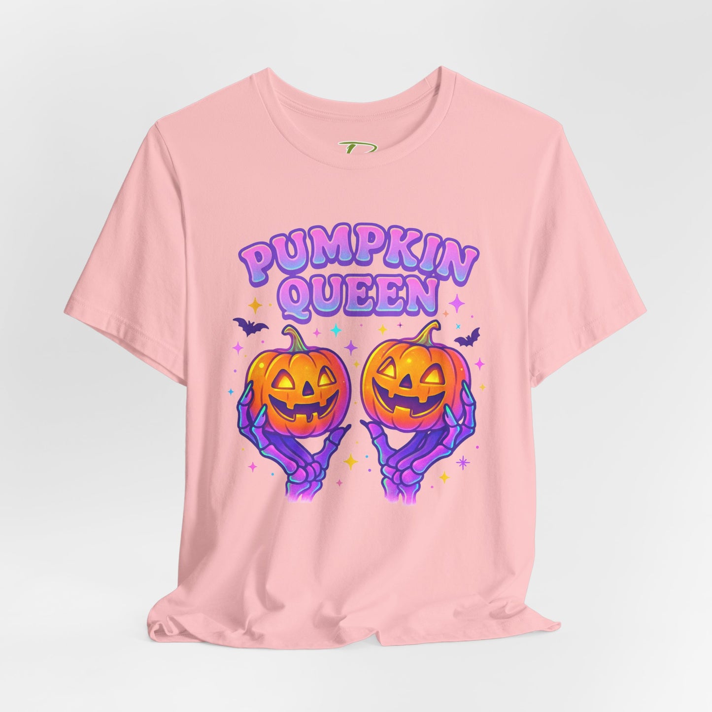 Pumpkin Queen Halloween T-Shirt - Lightweight fabric Tee - Cute Fall Graphic Tee - Spooky Season Outfit