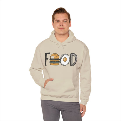 Foodie Hoodie - Casual Hooded Sweatshirt - Fun Gift for Chefs & Food Enthusiasts