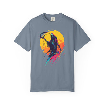 Grim Reaper T-Shirt - Halloween Costume - Halloween Graphic Tee - Unique Gothic Shirt & Casual Gift