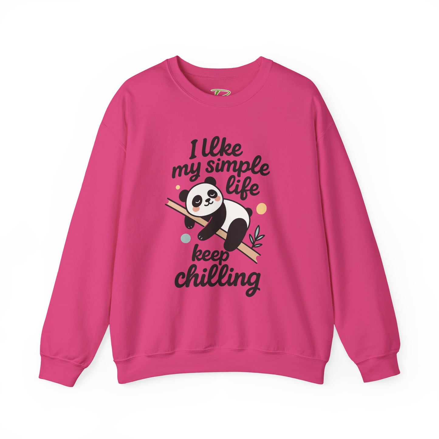 Panda Sweatshirt - Simple Life Graphic Pullover