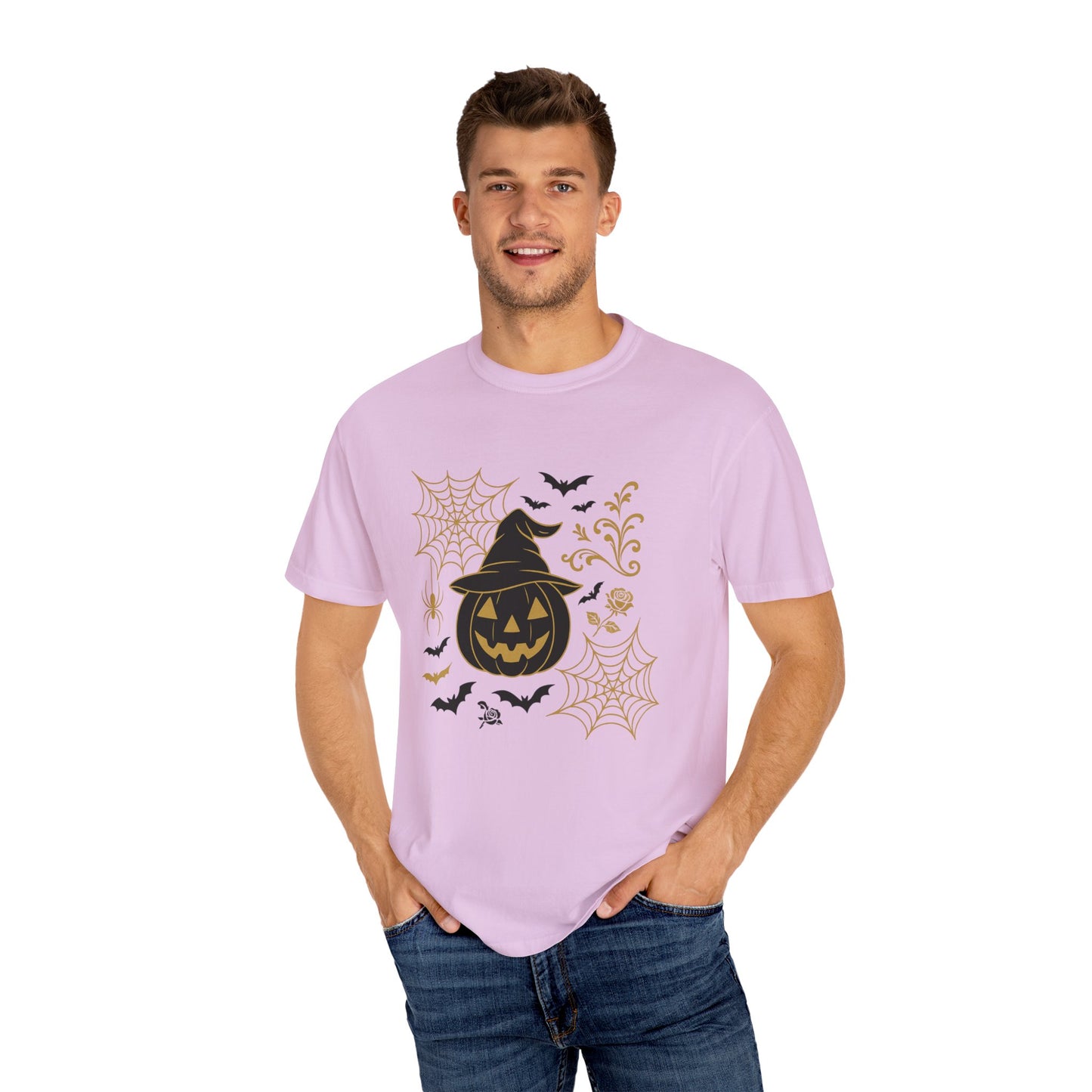 Halloween Pumpkin T-Shirt – Spooky Graphic Tee