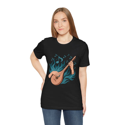 Women's Music Lover T-Shirt | Festival Outfit | Casual Wear Gift |  Lightweight fabric Tee
