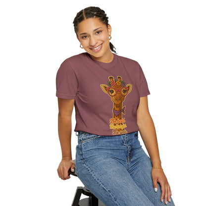 Cute Giraffe T-shirt | Inspirational Women's Graphic Tee