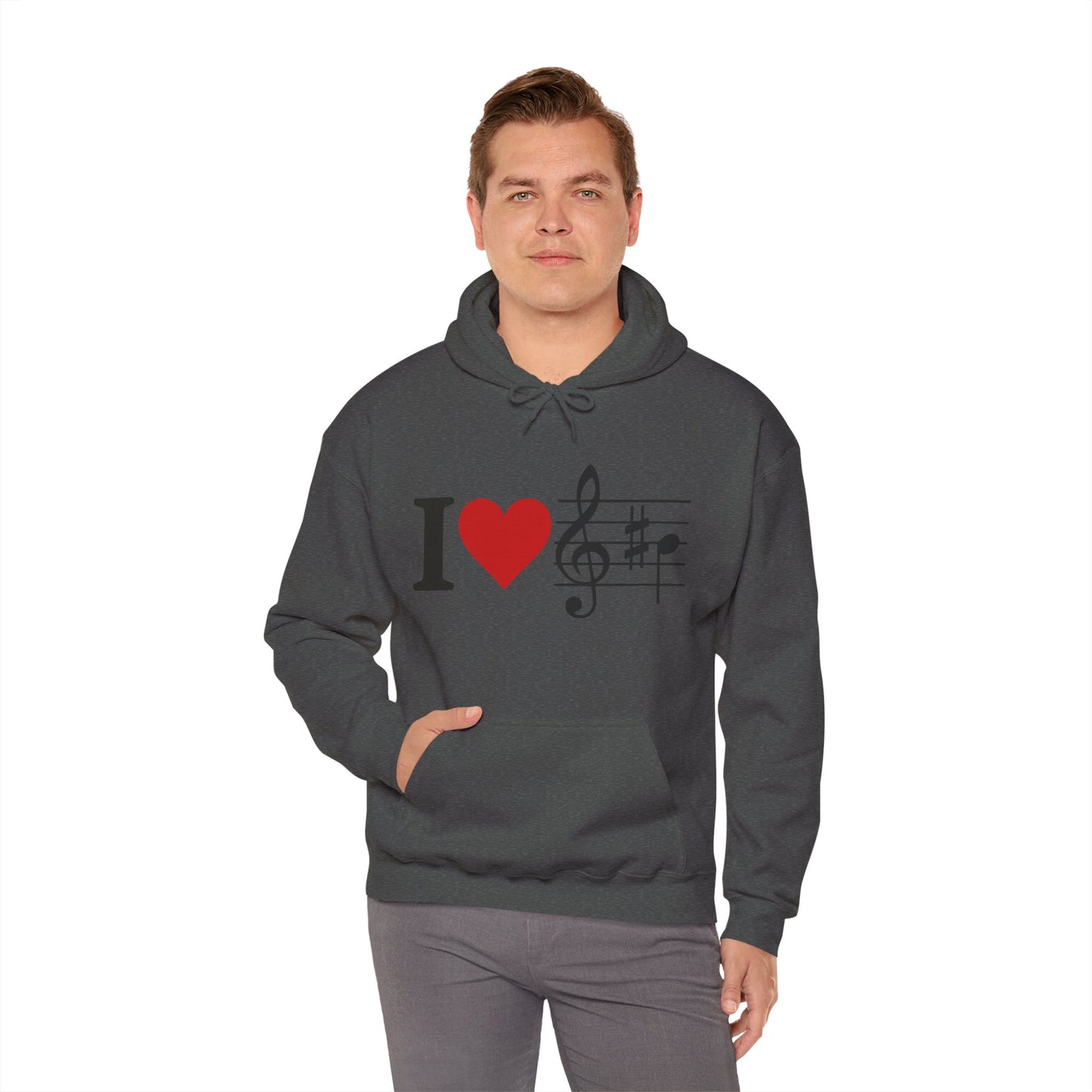 Music Hoodie for Men & Women - Concert Outfit - Unisex Sweatshirt Gift for Musicians & Music Lovers