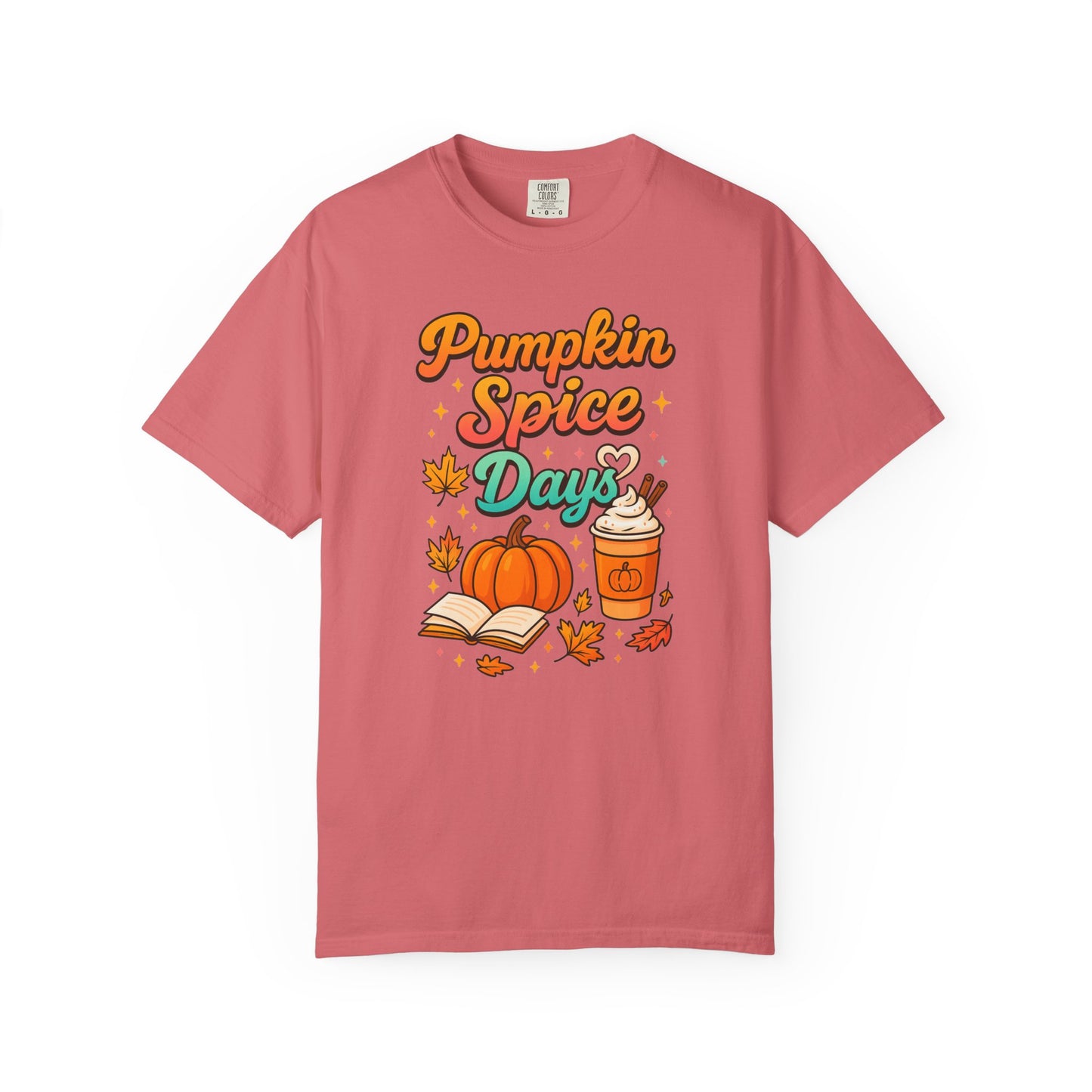 Pumpkin Spice Graphic T-shirt - Halloween Tee