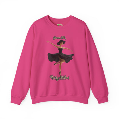 Ballerina Sweatshirt – Women’s Cozy Ballet Crewneck Sweatshirt - Ballerina Valentine Gift