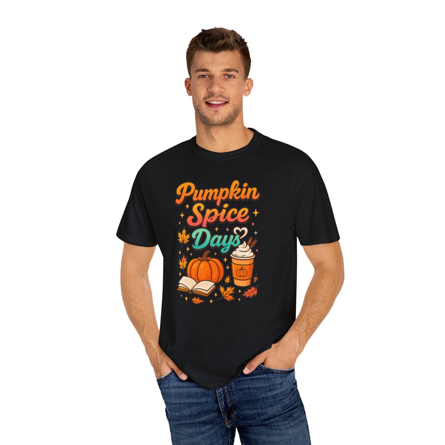 Pumpkin Spice Graphic T-shirt - Halloween Tee