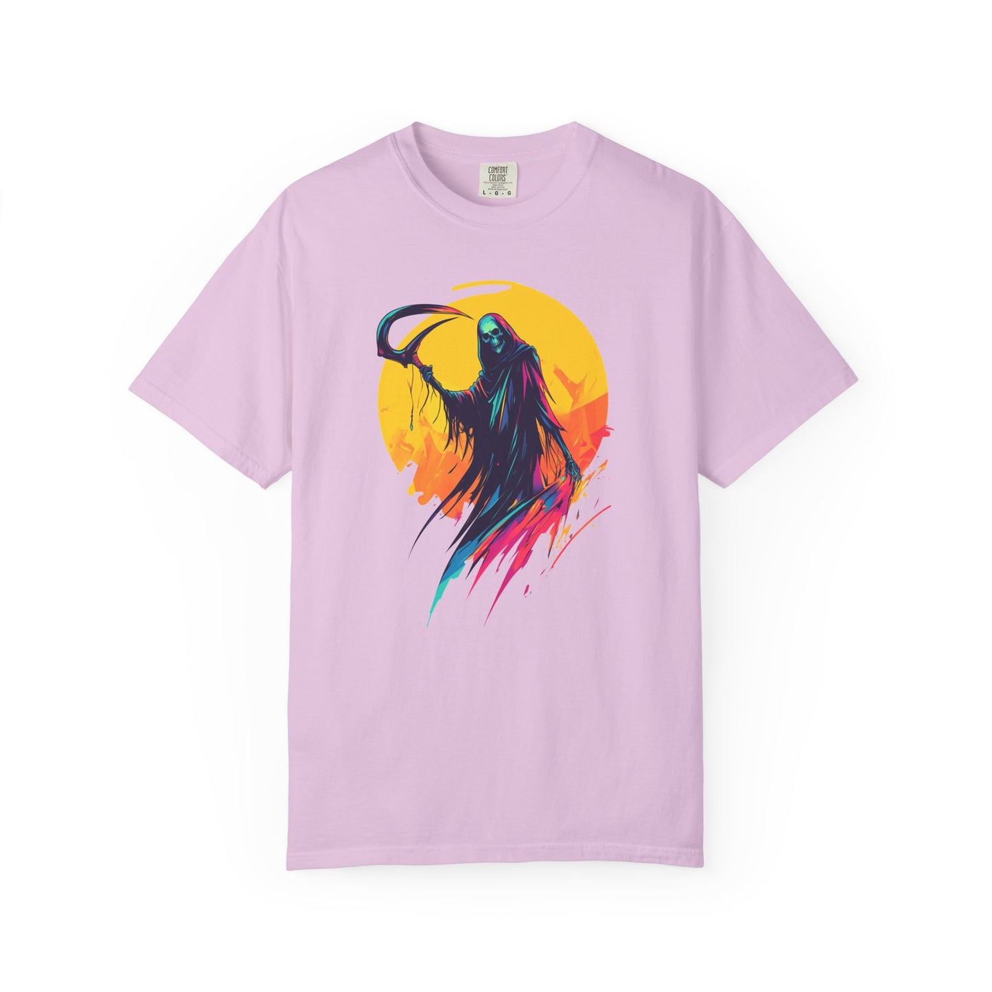 Grim Reaper T-Shirt - Halloween Costume - Halloween Graphic Tee - Unique Gothic Shirt & Casual Gift