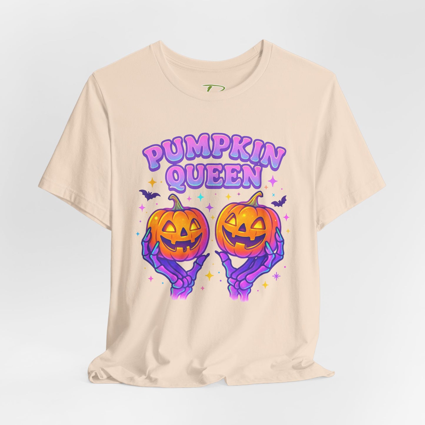 Pumpkin Queen Halloween T-Shirt - Lightweight fabric Tee - Cute Fall Graphic Tee - Spooky Season Outfit