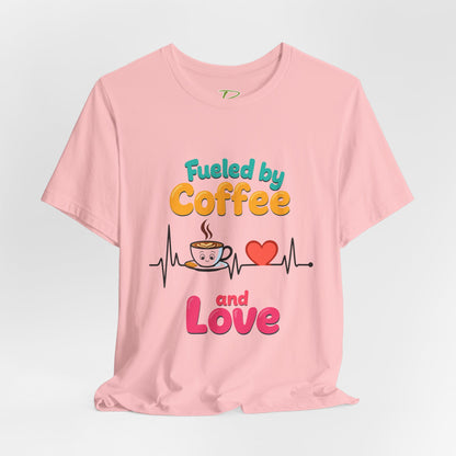 Coffee Lover T-Shirt | Funny Unisex Graphic Tee for Coffee Enthusiasts |  Lightweight fabric Tee