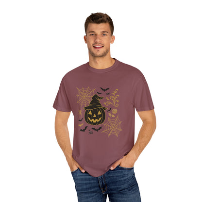 Halloween Pumpkin T-Shirt – Spooky Graphic Tee