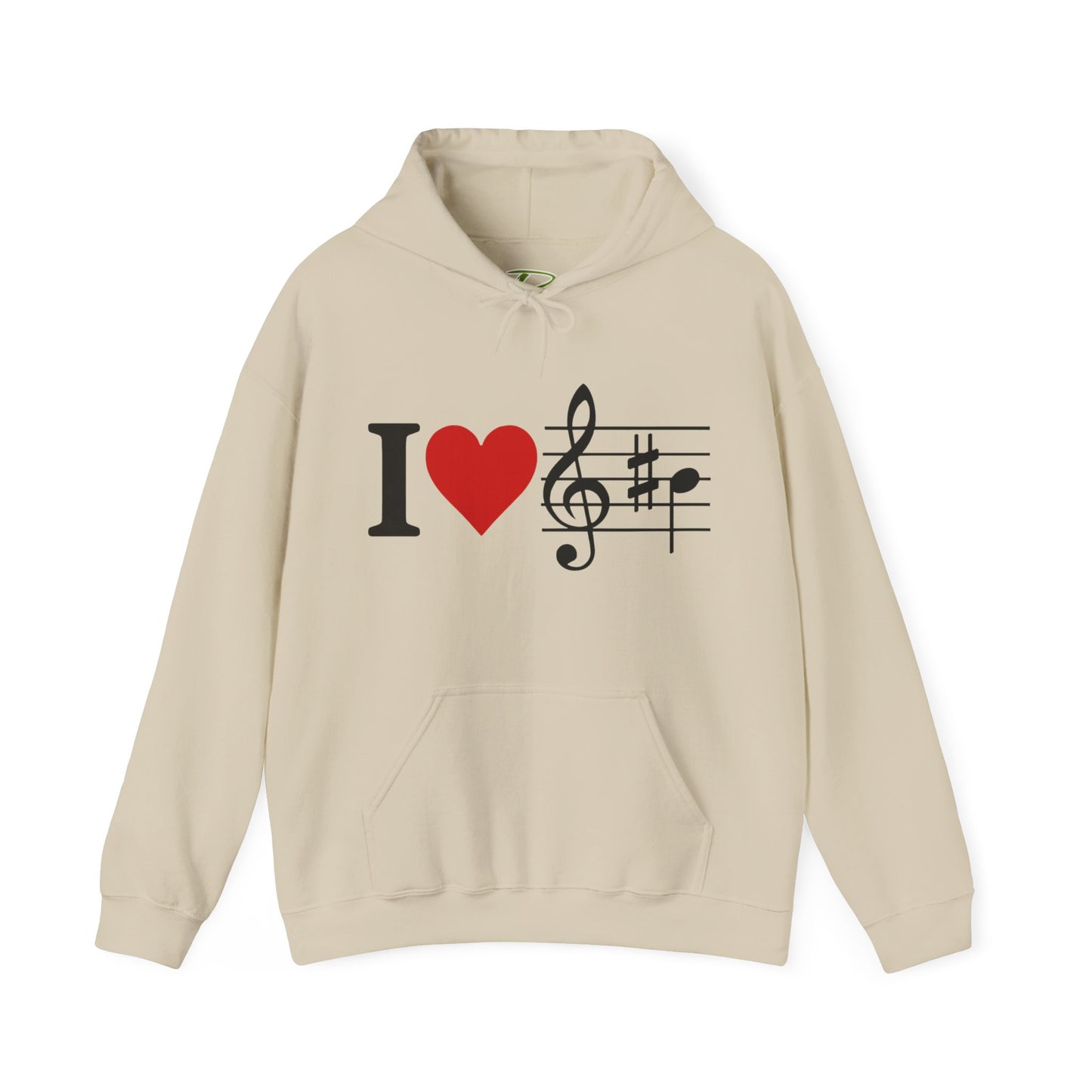 Music Hoodie for Men & Women - Concert Outfit - Unisex Sweatshirt Gift for Musicians & Music Lovers