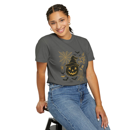 Halloween Pumpkin T-Shirt – Spooky Graphic Tee