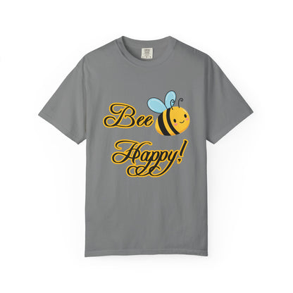 Bee Happy T-shirt | Cute Graphic Tee for Nature Lovers