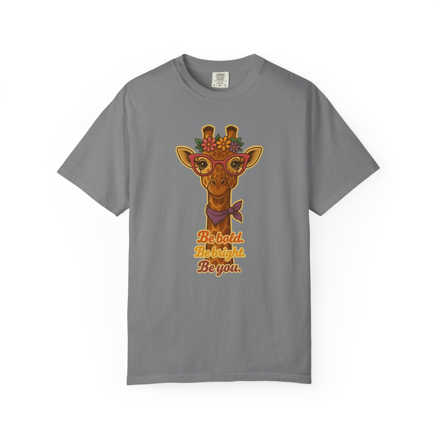 Cute Giraffe T-shirt | Inspirational Women's Graphic Tee