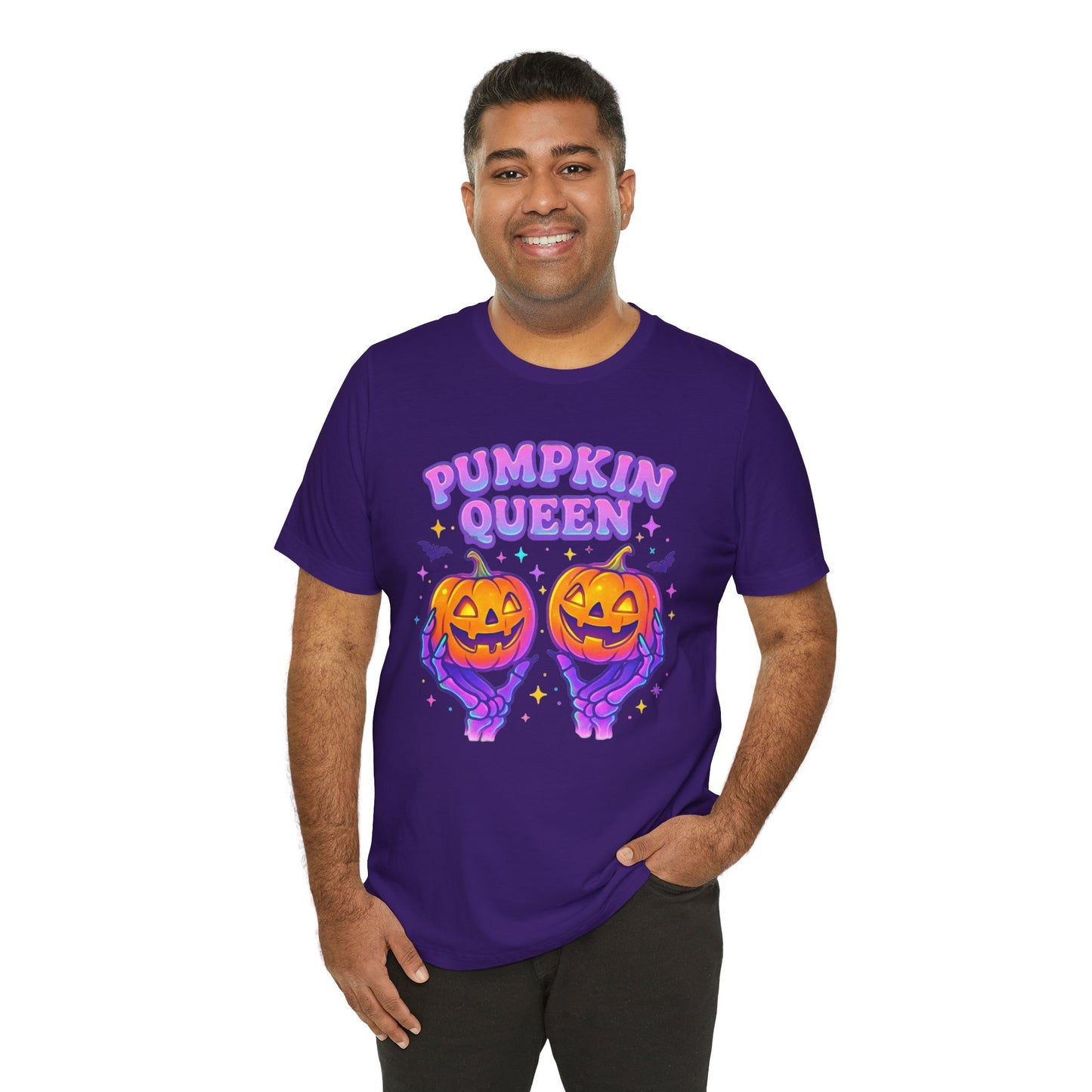 Pumpkin Queen Halloween T-Shirt - Lightweight fabric Tee - Cute Fall Graphic Tee - Spooky Season Outfit