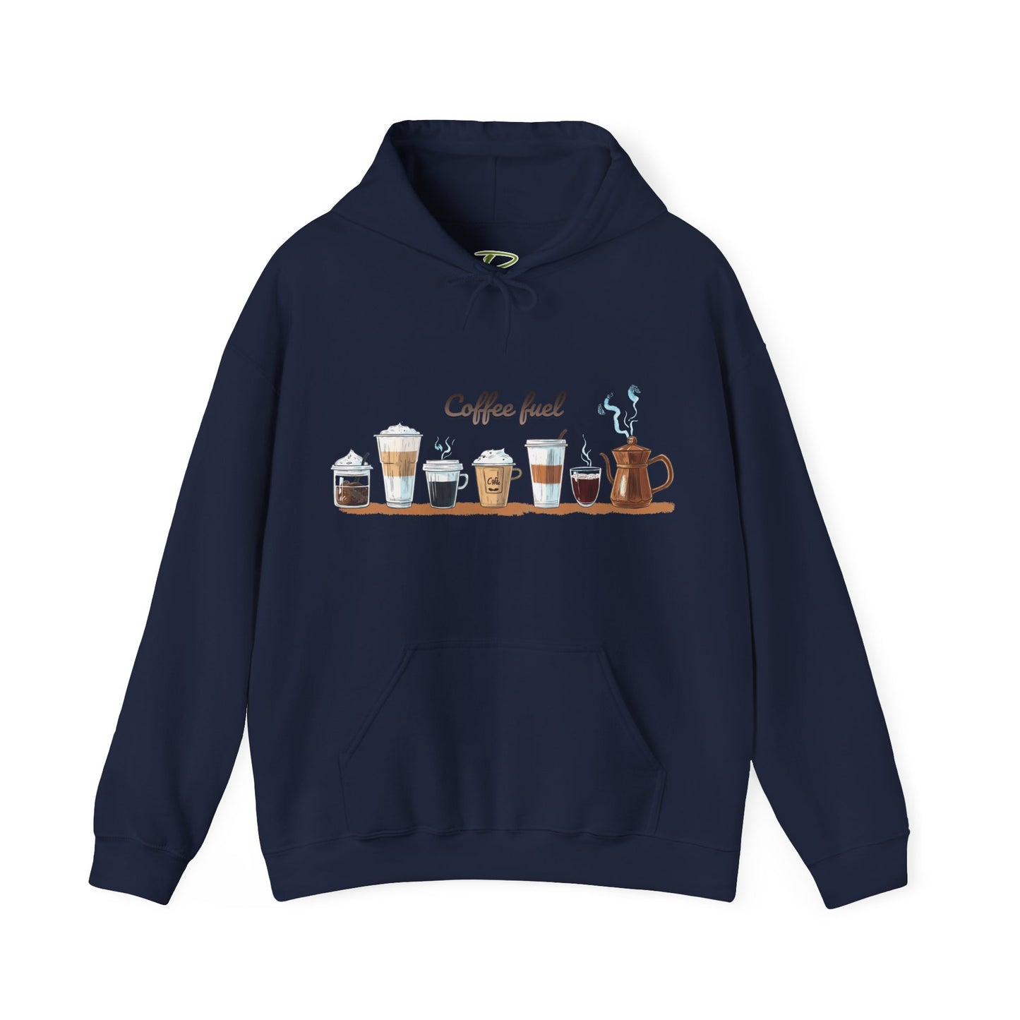Coffee Hoodie - Unisex Coffee-Themed Hooded Sweatshirt - Cozy Sweatshirt for Coffee Lovers