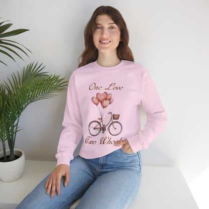 Bicycle Sweater - Cycling Sweatshirt - Valentine’s Day Gift - Anniversary Gift - Engagement Gift Idea
