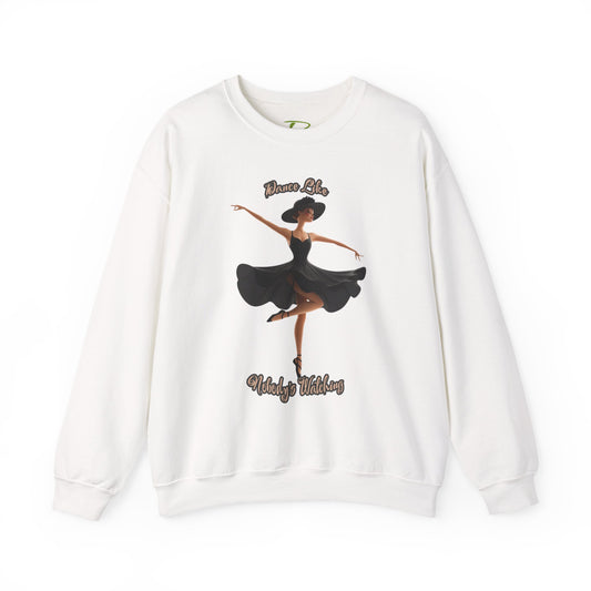 Ballerina Sweatshirt – Women’s Cozy Ballet Crewneck Sweatshirt - Ballerina Valentine Gift