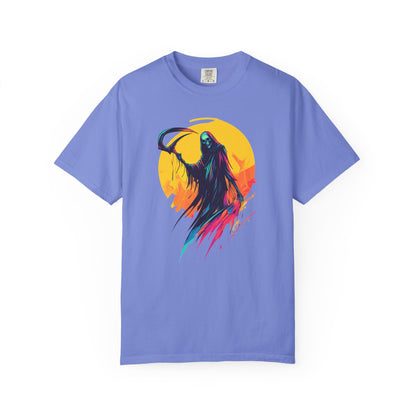 Grim Reaper T-Shirt - Halloween Costume - Halloween Graphic Tee - Unique Gothic Shirt & Casual Gift