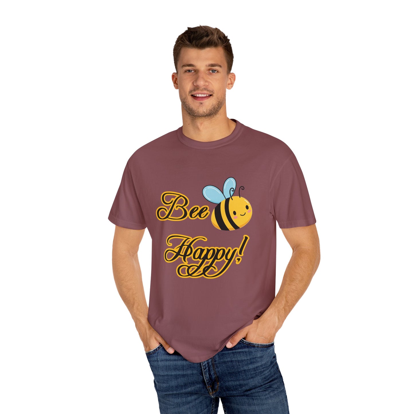 Bee Happy T-shirt | Cute Graphic Tee for Nature Lovers