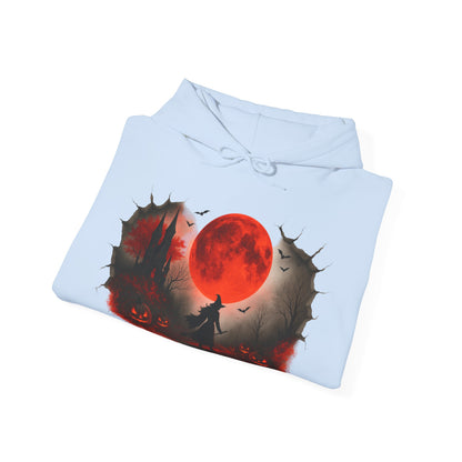 Halloween Hoodie - Cozy Fall Hooded Sweatshirt & Seasonal Gift - Halloween Witch Hoodie - Halloween Costume