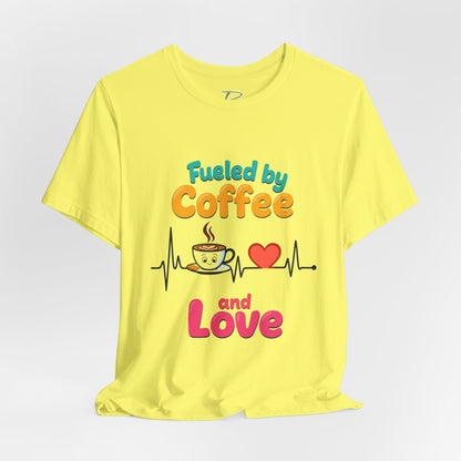 Coffee Lover T-Shirt | Funny Unisex Graphic Tee for Coffee Enthusiasts |  Lightweight fabric Tee